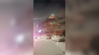 This is reportedly a street in Tel Aviv, Israel. That is Israeli government are Lyin