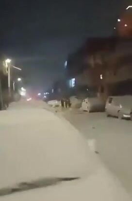 This is reportedly a street in Tel Aviv, Israel. That is Israeli government are Lyin
