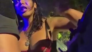 drunk transvestite resisted a traffic stop and ran over a female police officer