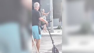 Hookers for Hamas? Chick in Miami Rips Down Missing Israeli Children Posters (Where's that dude from NY when u need Him?)