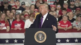 Trump larps about the supposed success in Iran.