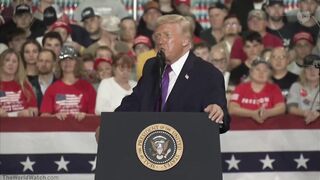 Trump larps about the supposed success in Iran.