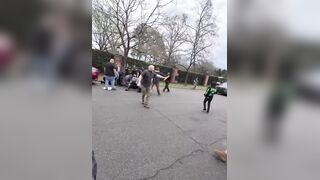 Fight Breaks Out After Erika Kirk Presser In Arkansas