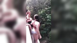 Girl spends 2 days in Jail after pushing her friend off a 60-Foot Bridge (Info in Description)