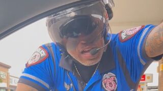 Houston officer pulled over his own mother after she was allegedly speeding again