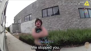 NEW: LAPD breaks arm of topless woman during arrest .