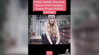 PANIC MODE: Erika Kirk reacts after Candace Owens Drops SHOCK Footage