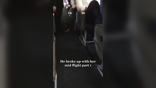 Lunatic Girlfriend is Broken up with Mid-Flight and goes INSANE
