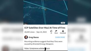 More Evidence the Maui Fires were Created by an Energy Weapon! Sure its all just Coincidence OVER AND OVER again.