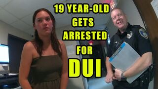 19 Year-Old Female Stumbles During Field Sobriety Exercises & Gets Instantly Arrested