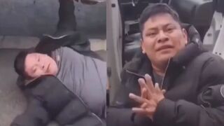 Drunk illegal alien truck driver crashed into multiple vehicles and fences in NYC