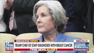 BREAKING: President Trump addressed Susie Wiles' early-stage breast cancer diagnosis