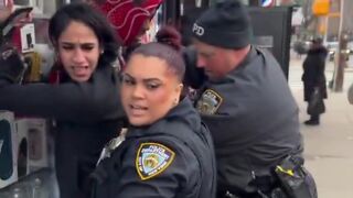 NYC woman goes VIRAL after getting ARRESTED by cops just for walking outside her home