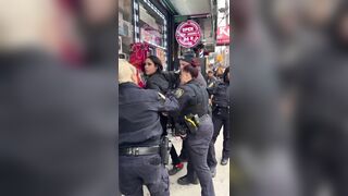 NYC woman goes VIRAL after getting ARRESTED by cops just for walking outside her home