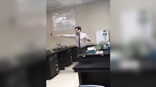 Teacher has a Terrible Experiment Fail in the Classroom