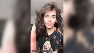 Dude who Thinks He's a Girl Freaks out on TikTok's AI Bot that Keeps Making him a Male Character.