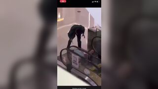 Graphic: Woman Killed on Escalator is Crazy