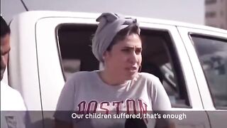 Israeli Woman says "No, not even their Children are Innocent"