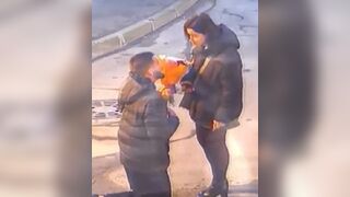 Love and Hate in a single Video, Perfect. Guy on one knee Goes Wrong
