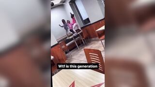 What Kind of Mother Allows and Encourages this Behavior in a Public Restaurant?