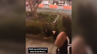 White Girl Steps Up to Wrong Woman and Finds the Fu*k Out