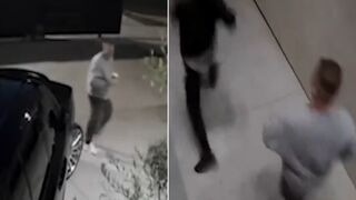 Packing LA Homeowner Makes Two Thugs Regret this Home Invasion.