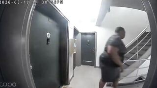 Woman claims she’s pressing charges after this viral video shows her neighbour stealing her Wingstop order