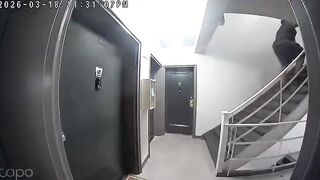 Woman claims she’s pressing charges after this viral video shows her neighbour stealing her Wingstop order