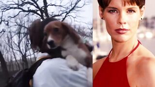 Baywatch star Alexandra Paul arrested in a beagle heist at a large dog breeder and scientific research facility in Wisconsin