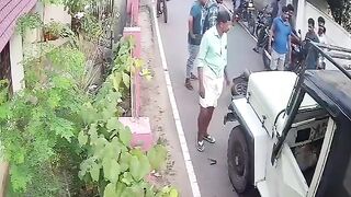 This Man Losing His Pants Is his LEAST Concern