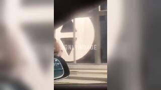 Butt-Naked Man has a Mental Breakdown...Attacks the Gym, then goes Outside