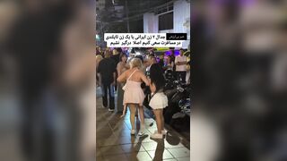 Two Iranian women and a Thai prostitute fighting