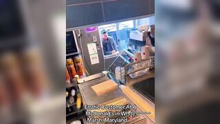 Maryland Man Loses it in McDonald's Drive Thru over Slow Service.