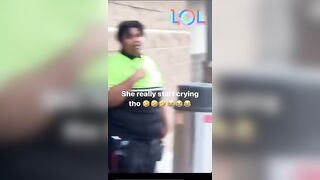 Evil Do'ers Bully Female Security Guard until She Cries