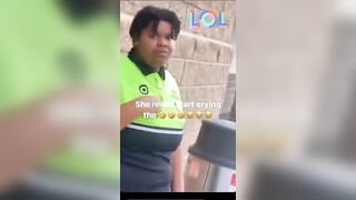 Evil Do'ers Bully Female Security Guard until She Cries