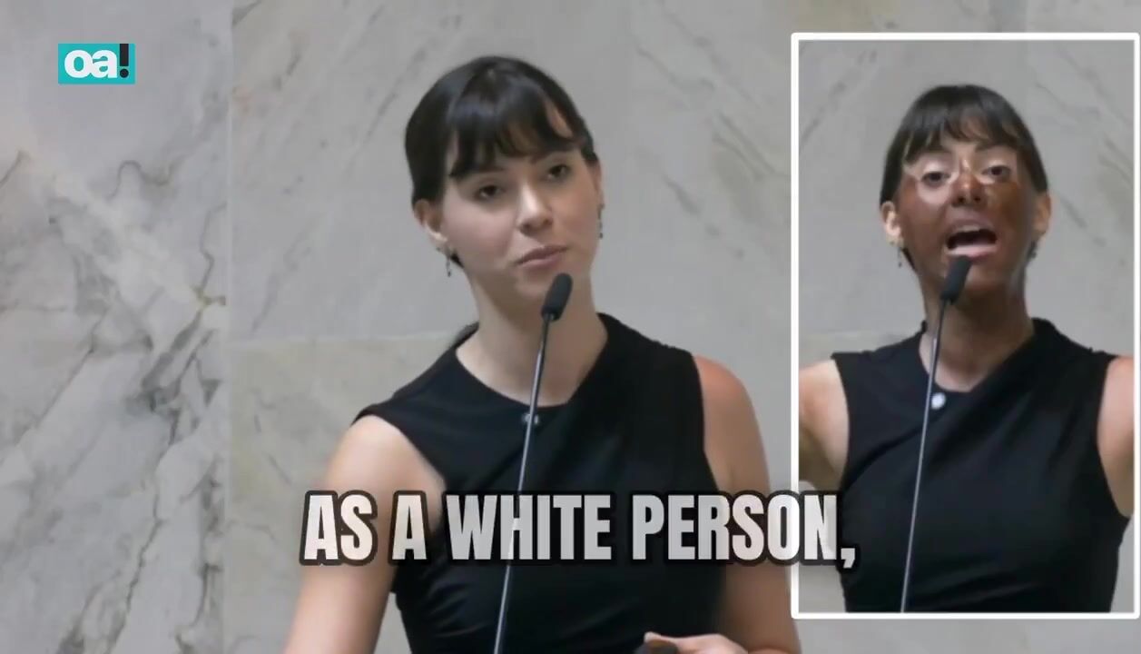 Brazilian Politician Fabiana Bolsonaro Goes Blackface to Show Trans People How Dumb they Really Are