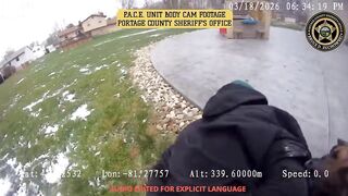 Vehicle theft suspect is taken down and bitten by K-9 in Ohio