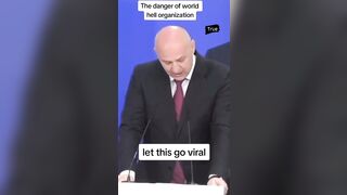 Dude Obliterates 'World Health Organization' (WHO) in Scathing Speech