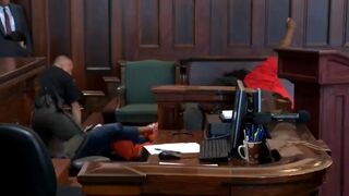 Two Brothers Attack the Man Convicted of Killing their Mother in Courtroom