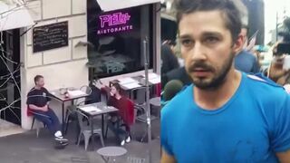 Shia LaBeouf was caught seemingly drunk, SCREAMING at a woman
