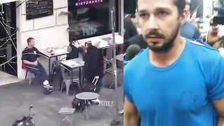 Shia LaBeouf was caught seemingly drunk, SCREAMING at a woman