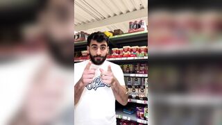 Guy Realizes he Can't Buy a Single Thing in a Supermarket While Boycotting Jews