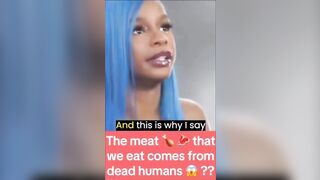 Woman Claims They're Feeding us Human Meat in Some Common Foods you Probably Eat.