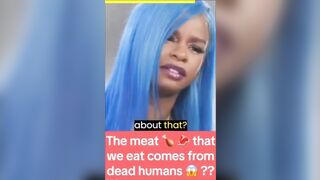 Woman Claims They're Feeding us Human Meat in Some Common Foods you Probably Eat.