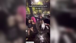 Sex Workers Epic Brawl in the Rain