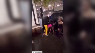 Sex Workers Epic Brawl in the Rain