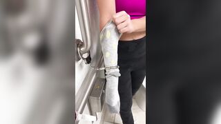 Girl: How to Get Out of Handcuffs using your Sock in Case your Ever Locked Up in a Toilet Stall