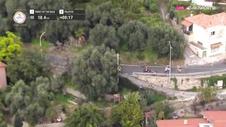Terrifying crash at the Milan–San Remo bike race