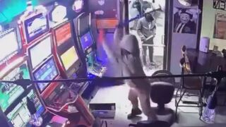 Three men broke into Las Picosas Restaurant, targeting its gaming machines