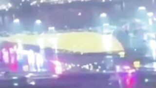 Plane crashes into fire truck - LaGuardia